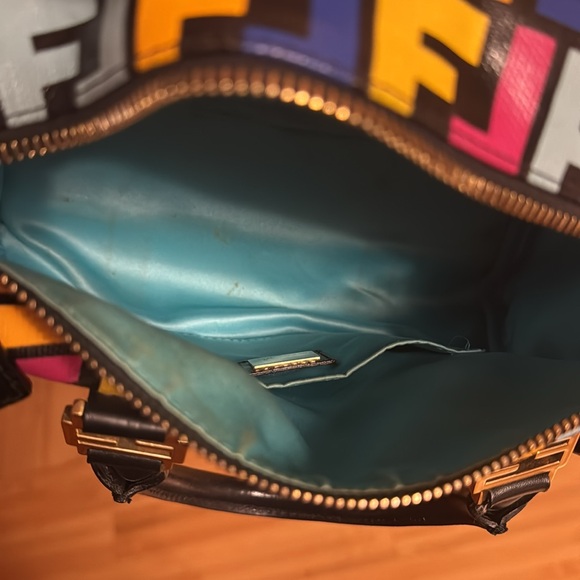 Fendi zucca boston multicolor bag - Picture 11 of 15